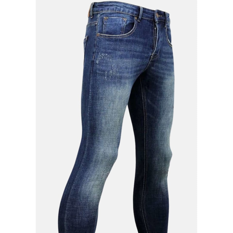 Classic Basic Spijkerbroek Heren - D-3021 - Blauw