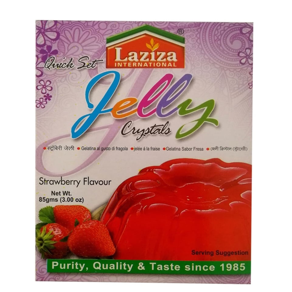 Laziza Jelly Strawberry Flavour 85Gr