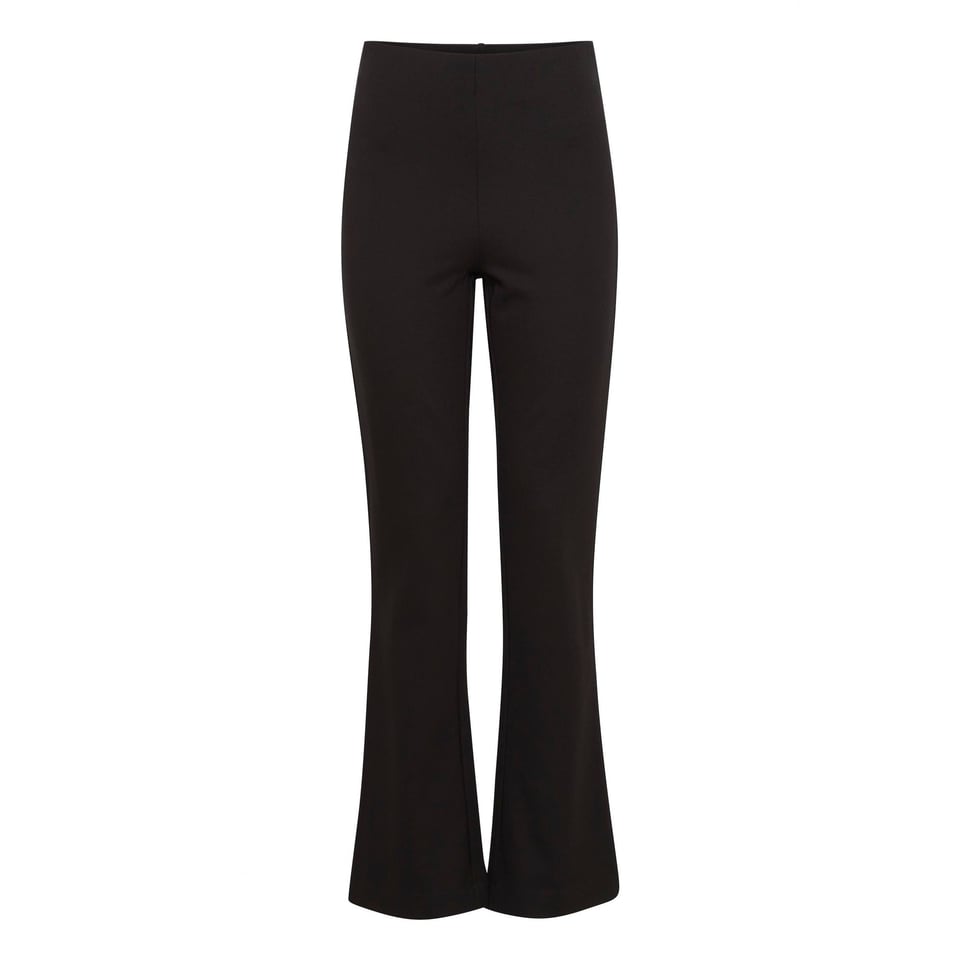 Jersey flare Pants - Black