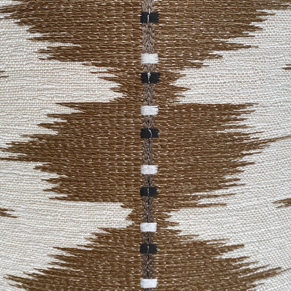 Lampenkap Myrthus Bruin Beige 40x30cm Beige Bies