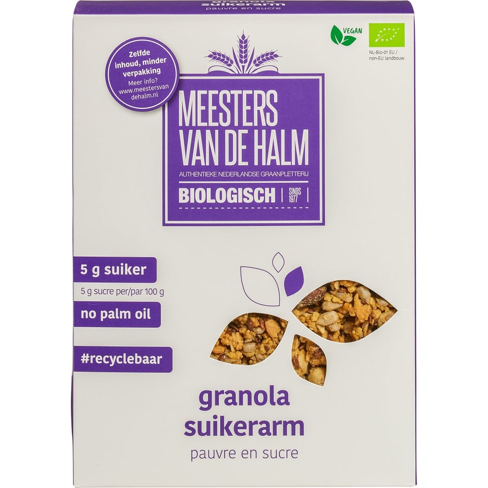 Suikerarme Granola