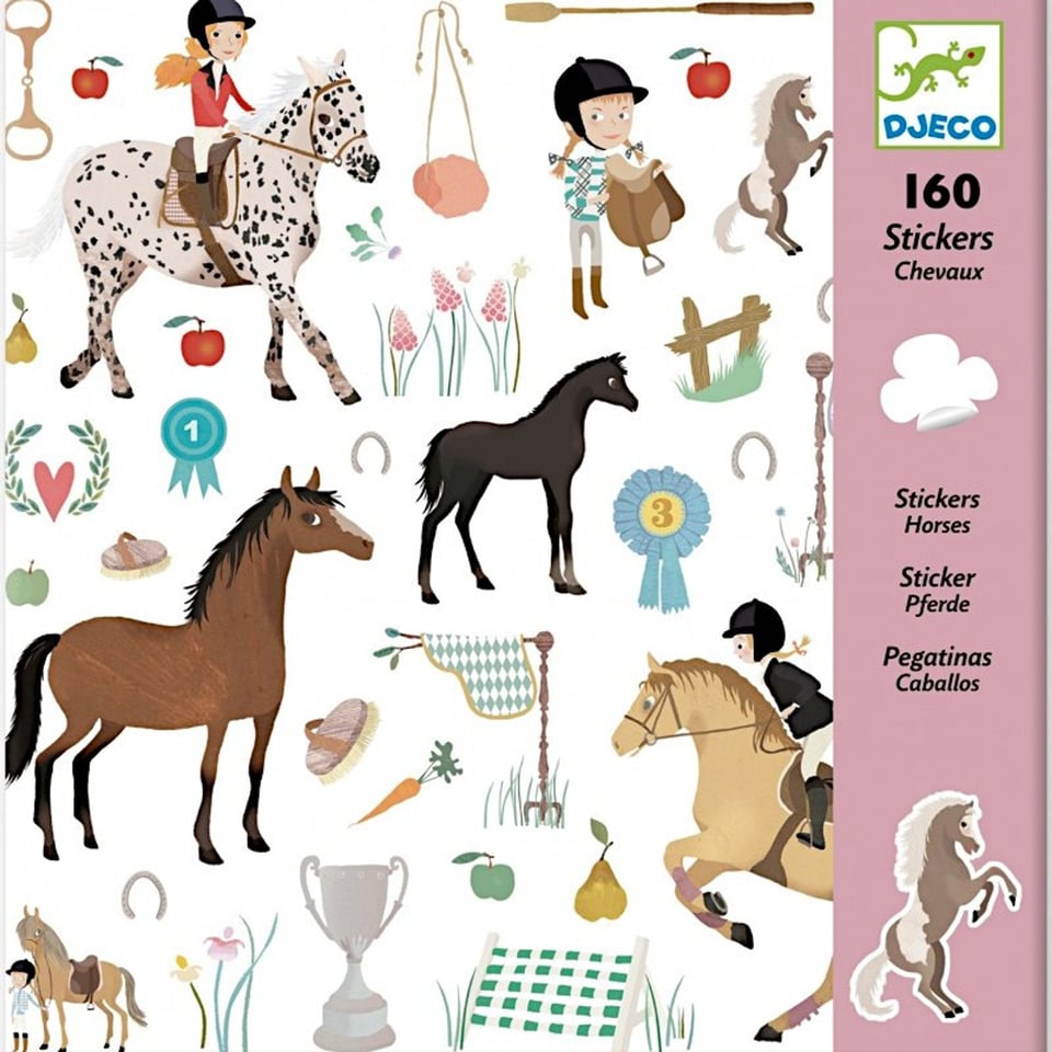 Stickervel Paarden