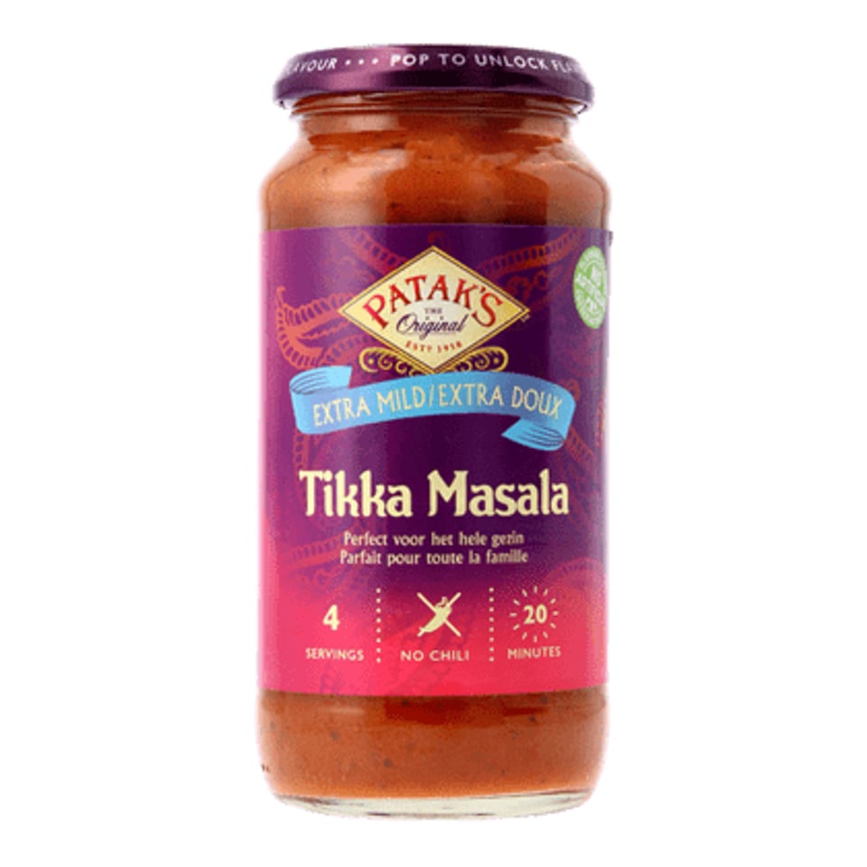 Patak's Extra Milde Tikka Masala Saus