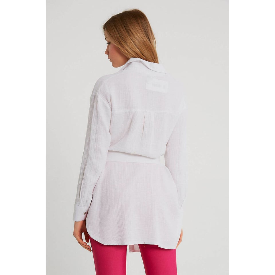Dames Blanco Overhemd - M34904 - Wit
