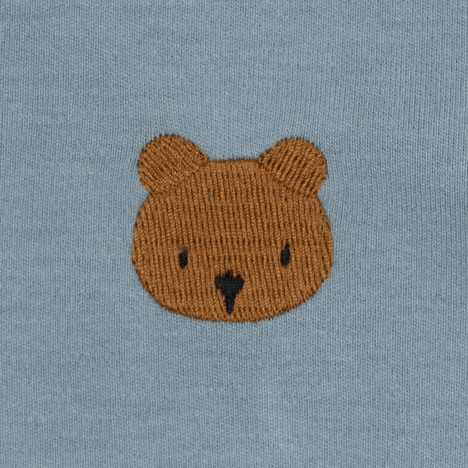 Donsje Jarne T-Shirt Bear Foggy Blue