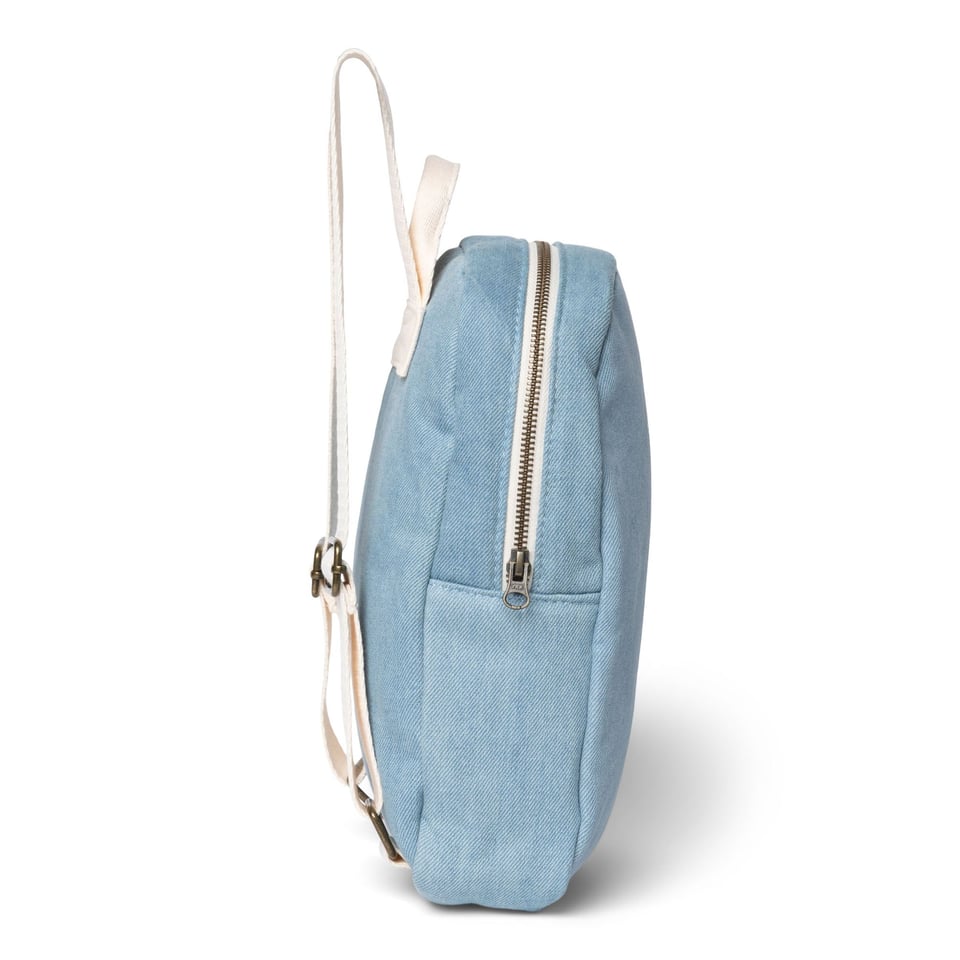 Denim Mini Backpack  Blue - Blue / OS