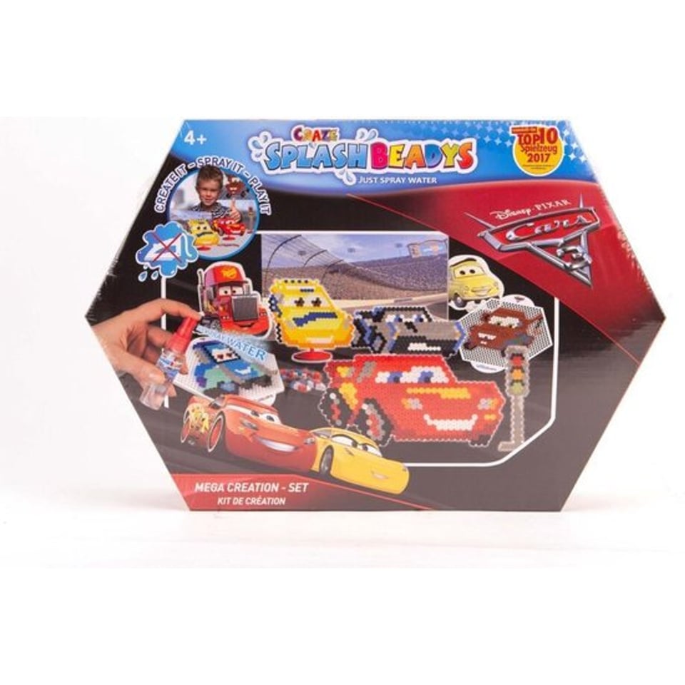 Cars Craze Splash Beadys Mega Creation Set