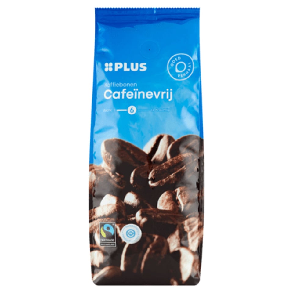 PLUS Koffiebonen Cafeïnevrij Fairtrade