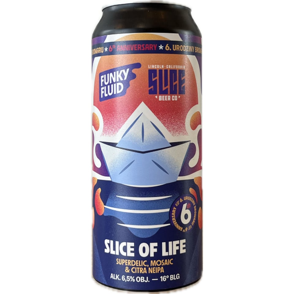 Funky Fluid X Slice Slice of Life 500ml