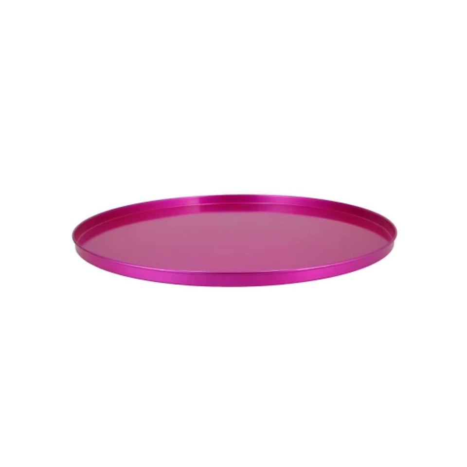 Dienblad Jolly Fuchsia Metaal in 2 Maten
