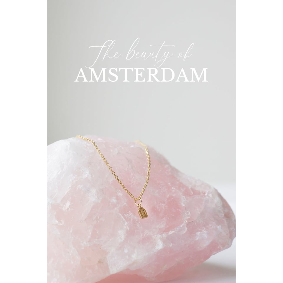 Amsterdam Jordaan Necklace Gold Plated