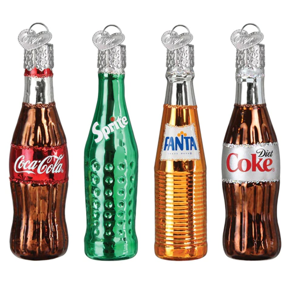 Kerstbal Coca-Cola Serie Mini Set Van 4