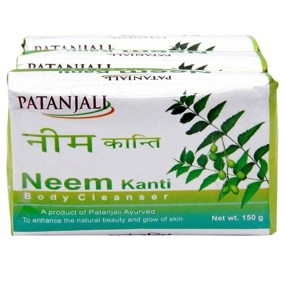 Patanjali Neem Kanti Soap 3 X150Gr