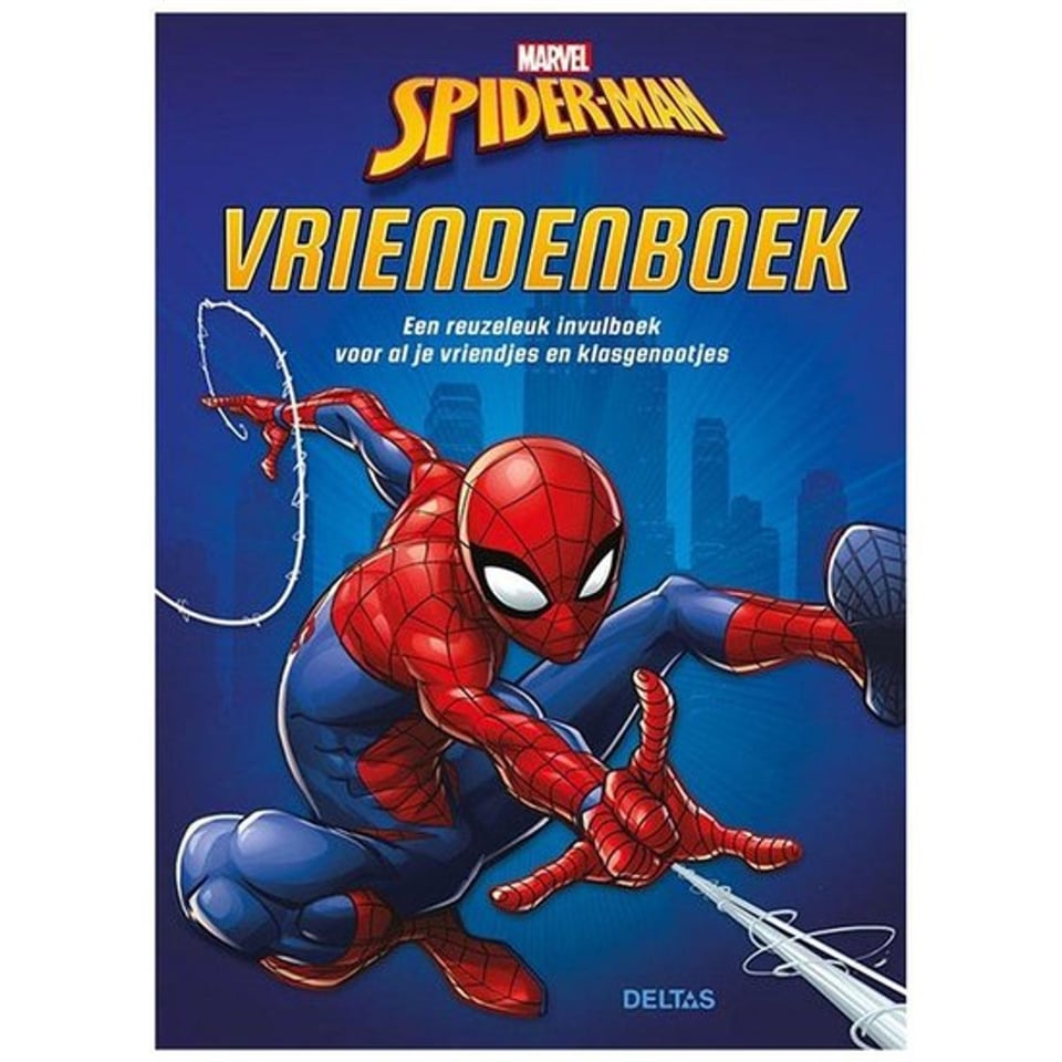 Vriendenboek Spiderman