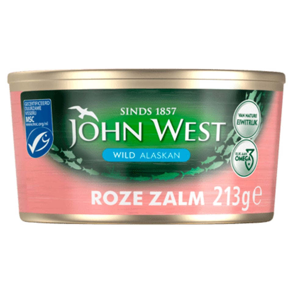 John West Roze Zalm MSC