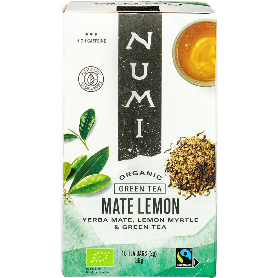 Groene Thee Maté Lemon