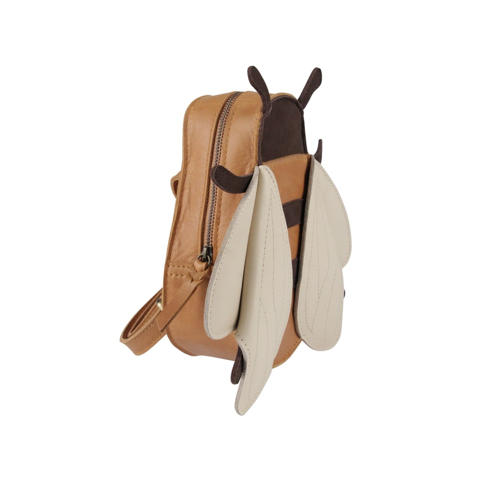 Donsje Mur Backpack Bee Camel Classic Leather