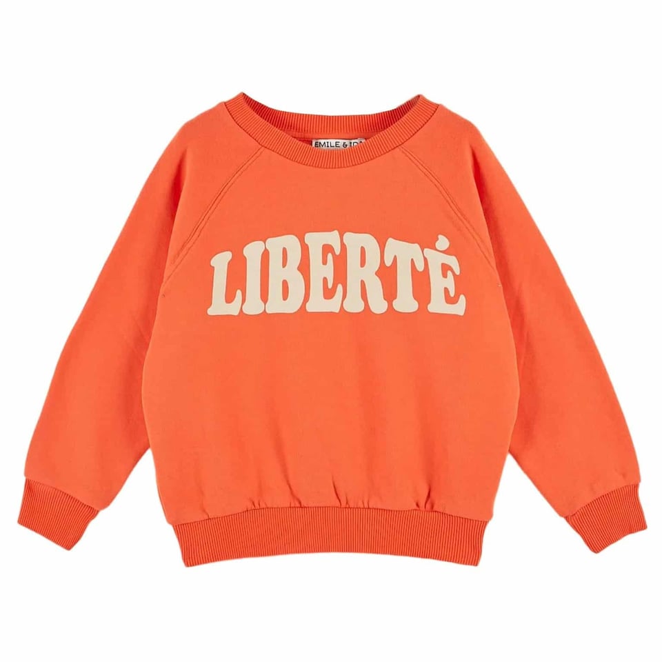 Emile Et Ida Sweat Shirt Liberte Canicule