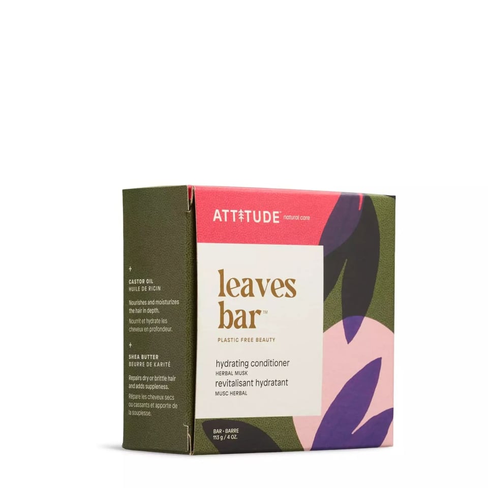 Attitude Hydrating Conditioner Leaves Bar Herbal Musk