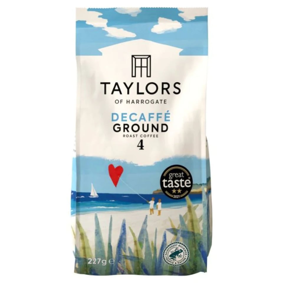 Taylors Decaffe Ground Roast Coffee 227G