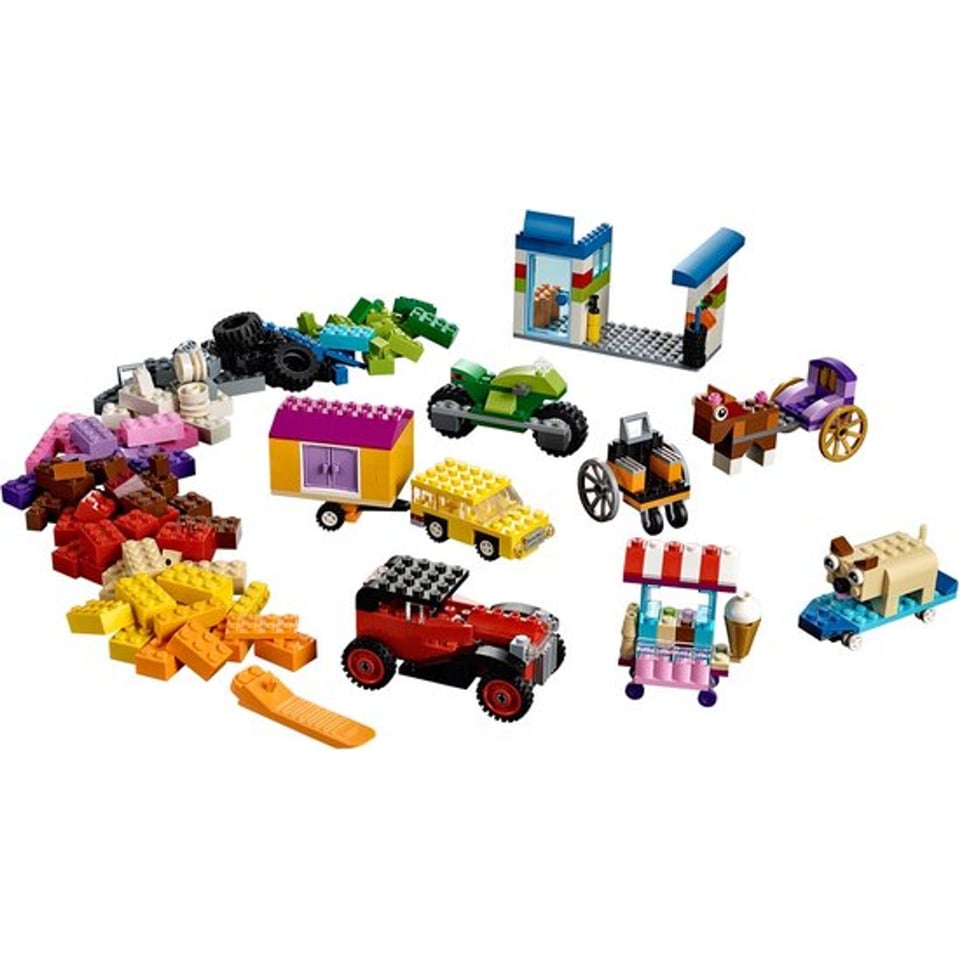 Lego 10715 Classic Stenen Op Wielen