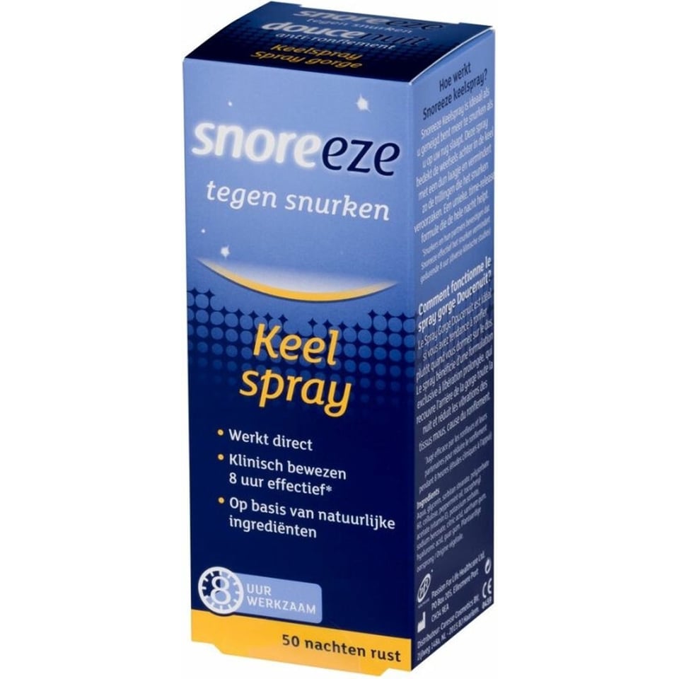 Snoreeze Anti-Snurk - Keelspray