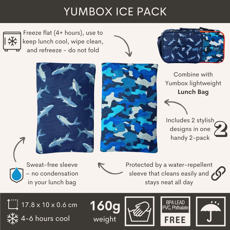 Yumbox Gel Ice Pack Duo