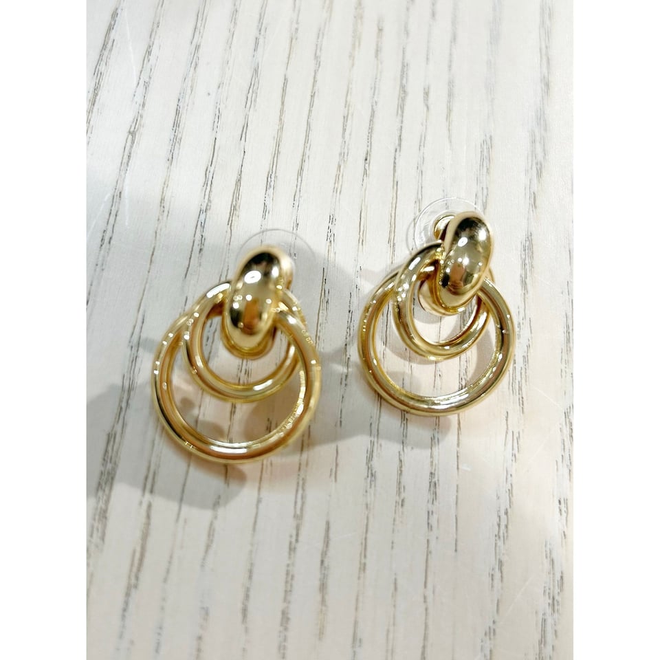 Gold prettiest earrings - Sisi - 1 maat