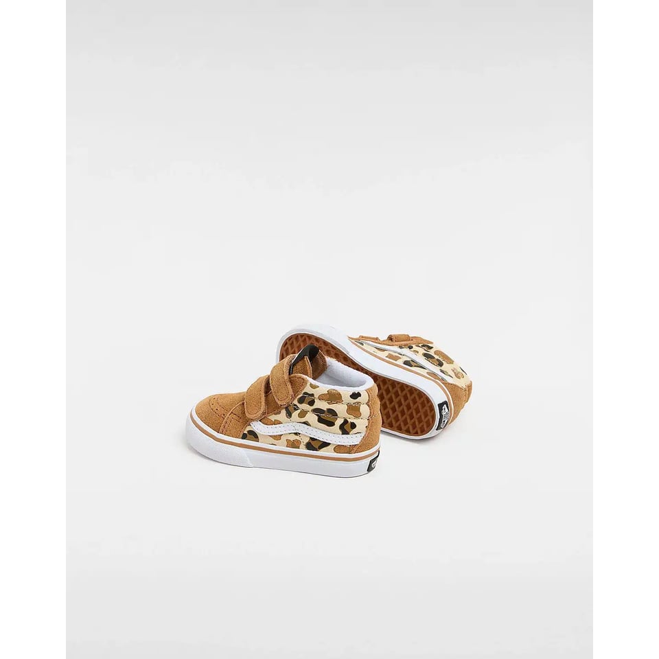 Vans Sk8-Mid Reissue V Leopard Glitter Brown Peuterschoenen