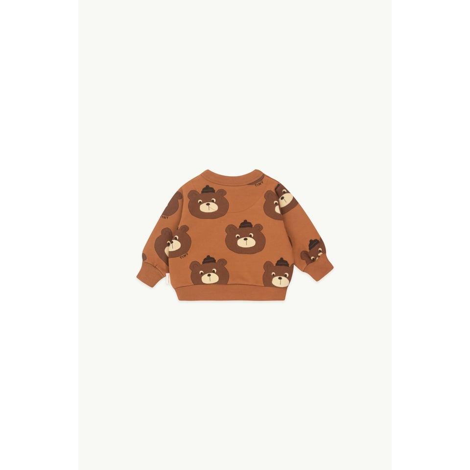 Tiny Cottons Bears Baby Sweatshirt Brown