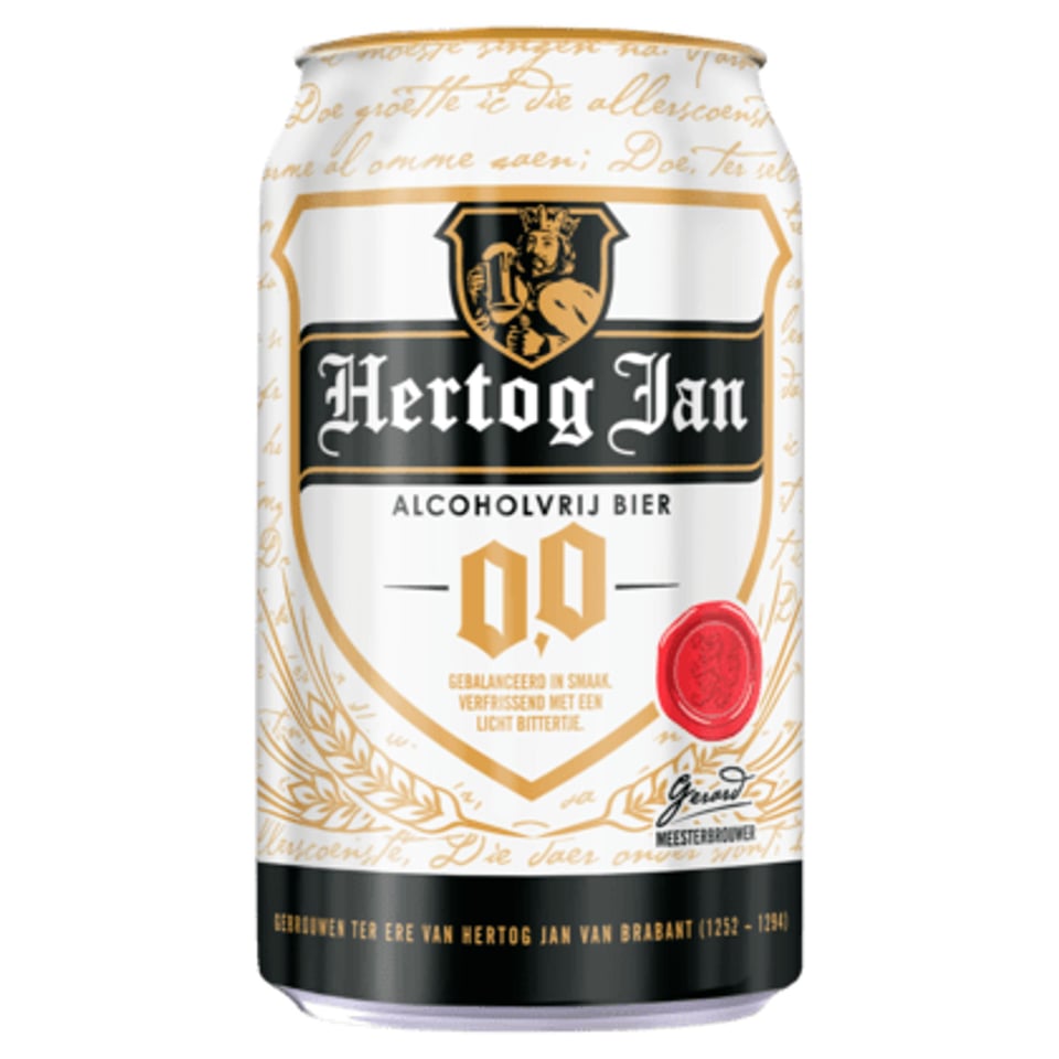 Hertog Jan Natuurzuiver Pilsener 0.0% Blik 33 Cl