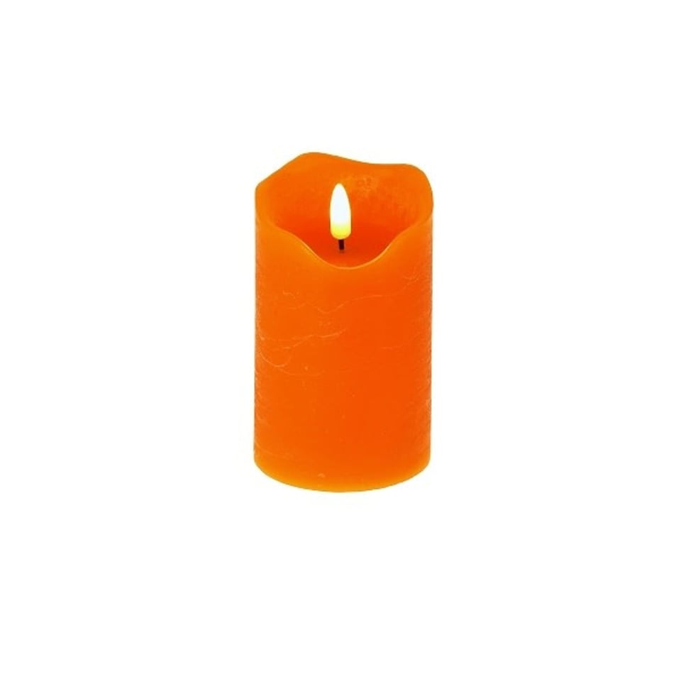 LED Kaars 3D Flame Fuchsia Roze in 3 Kleuren 7.5x12.5cm