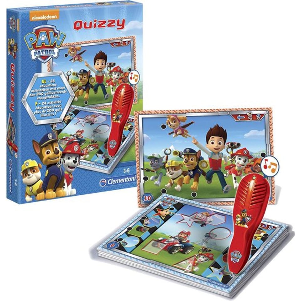 Spel Quizzy Paw Patrol Clementoni