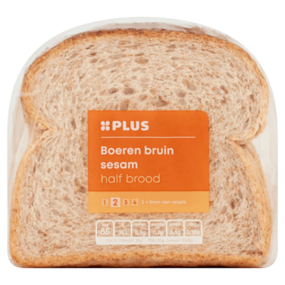 PLUS Boeren Bruin Sesam Half