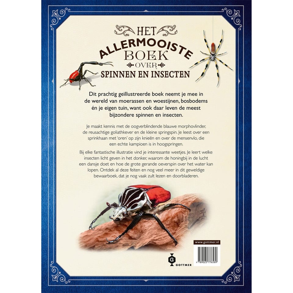 Het allermooiste boek over spinnen en insecten