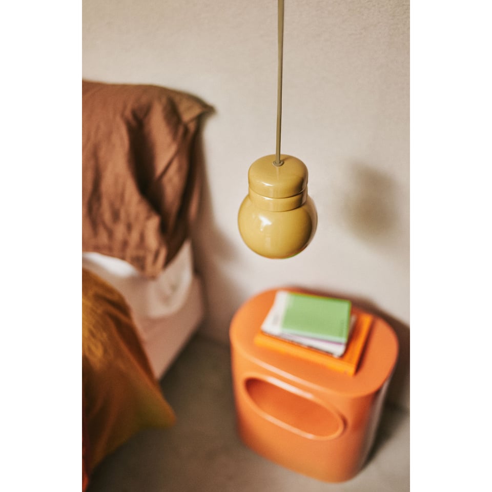 HKliving Bulb Hanglamp Mustard