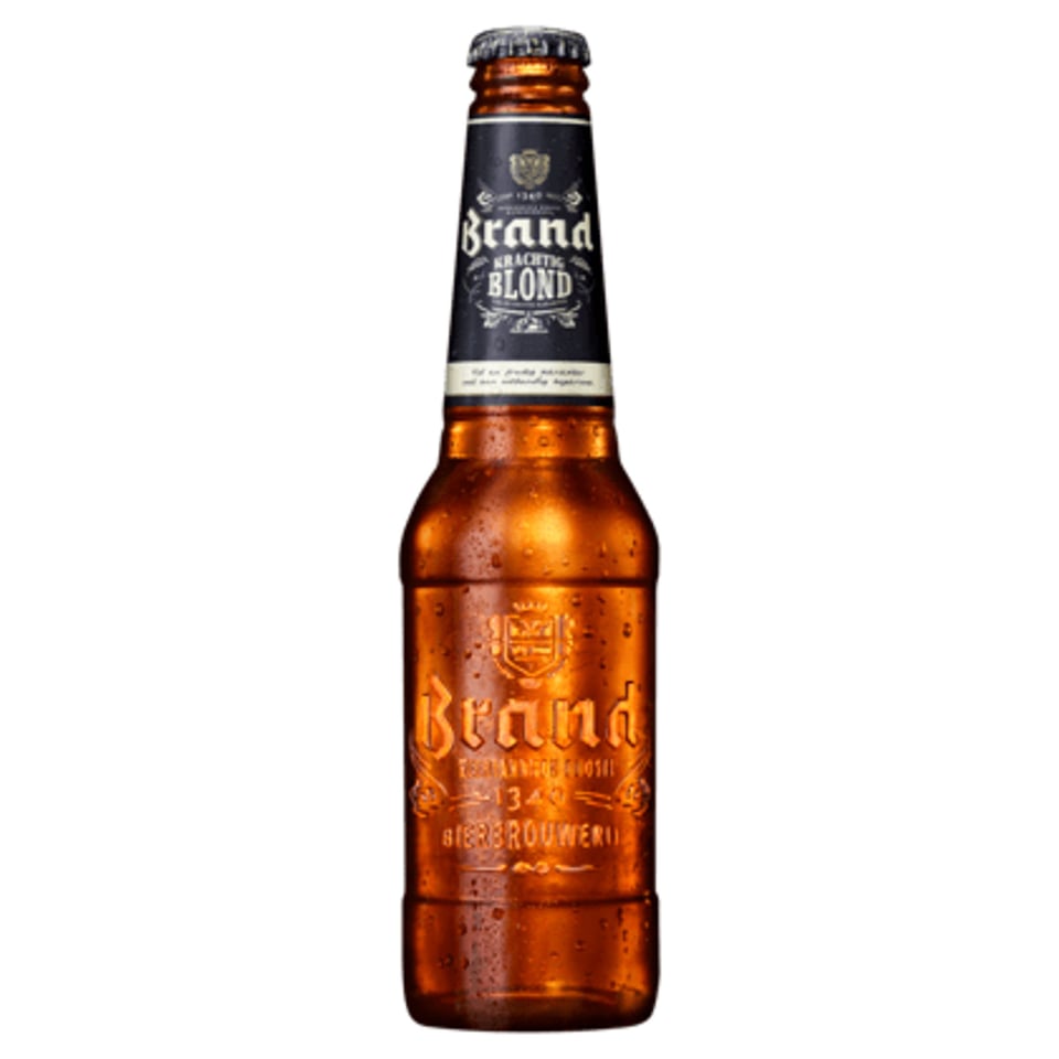 Brand Krachtig Blond Bier Fles
