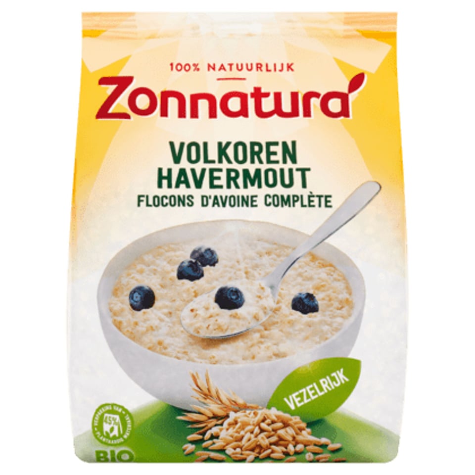 Zonnatura Volkoren Havermout Pap