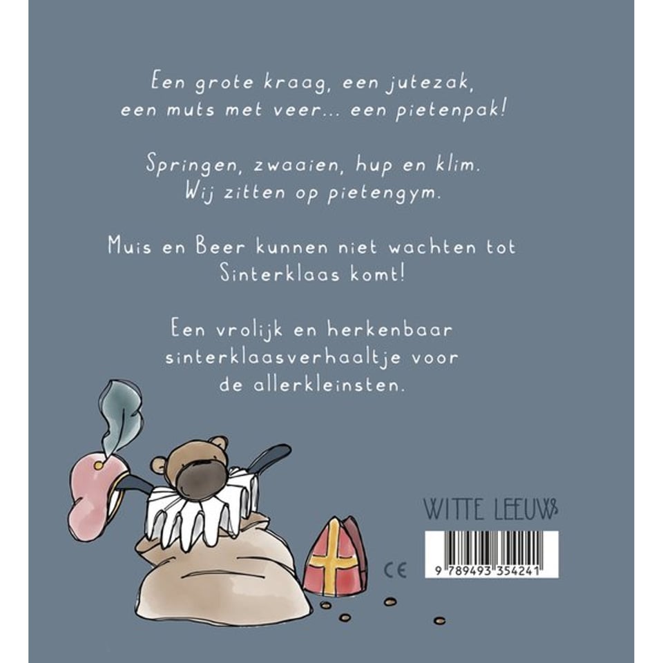 Kartonboek: Sinterklaas Met Muis