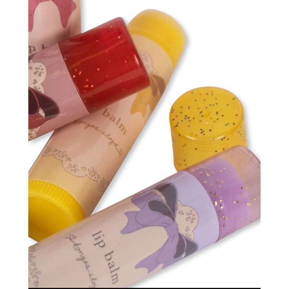 Konges Sløjd Lip Balm Glitter 5 Pcs Multi