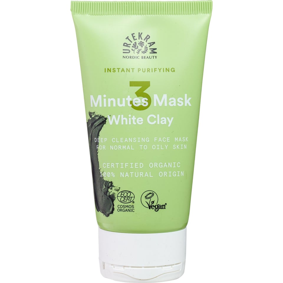 Zuiverend Gezichtsmasker Witte Klei