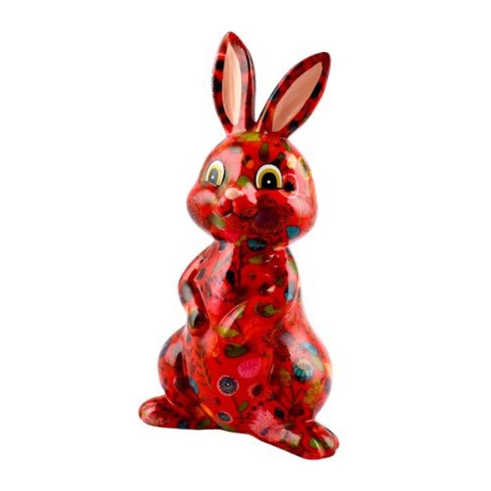 Spaarpot Konijn Millie H24cm in 6 Kleuren