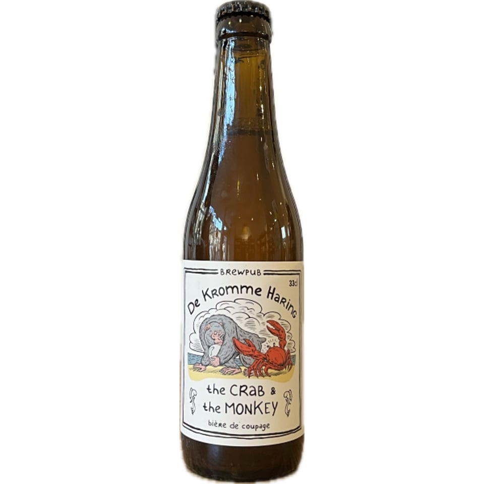 De Kromme Haring The Crab & The Monkey 330ml