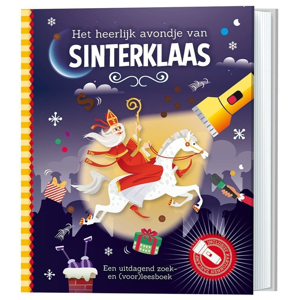 Het Heerlijk Avondje Van Sinterklaas // Zaklampboek