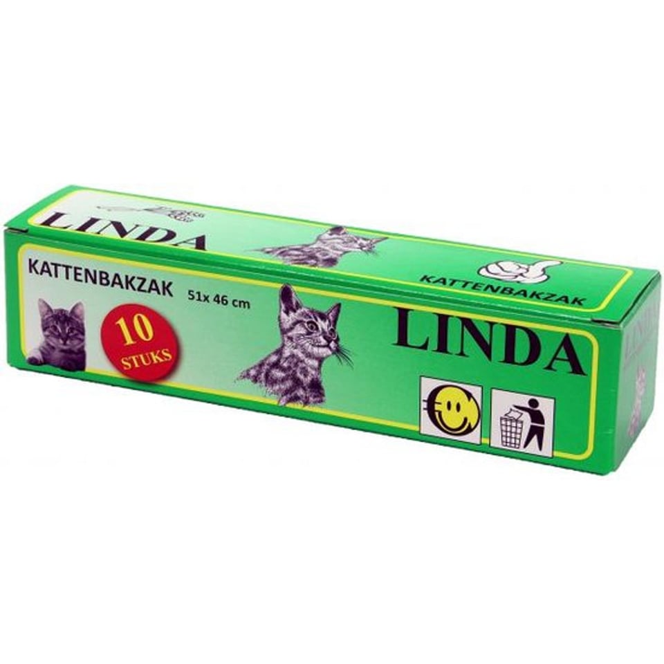 Kattenbakzak Linda 10St.