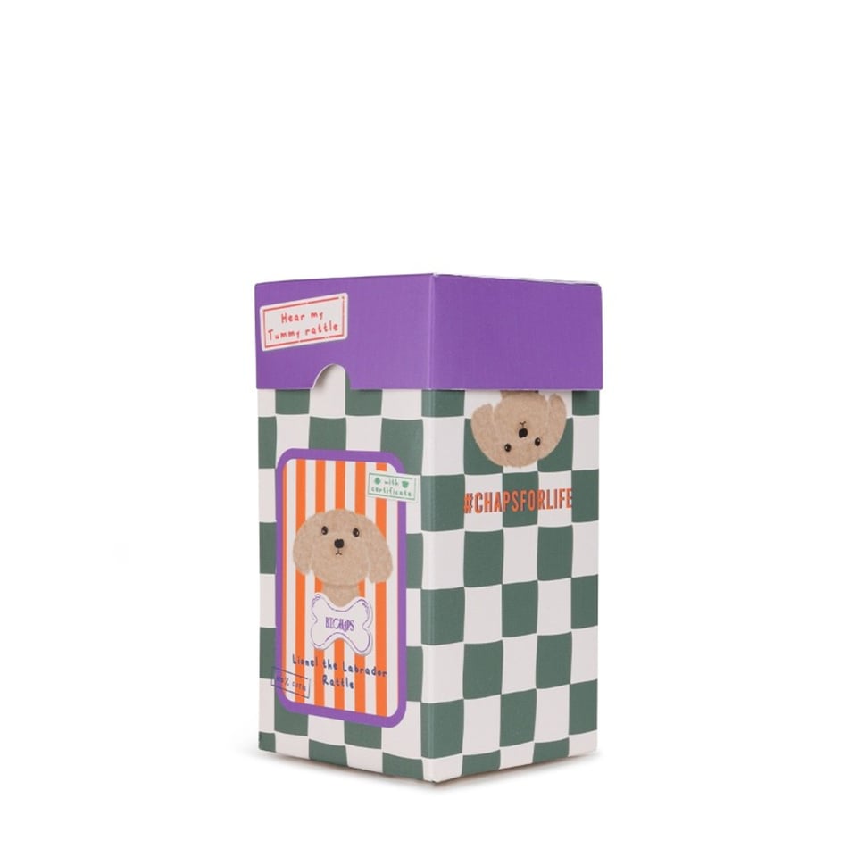 B.T. Chaps Lionel the Labrador Rattle