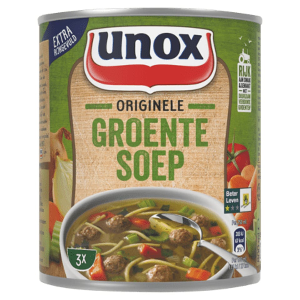 Unox Soep in Blik Groentesoep