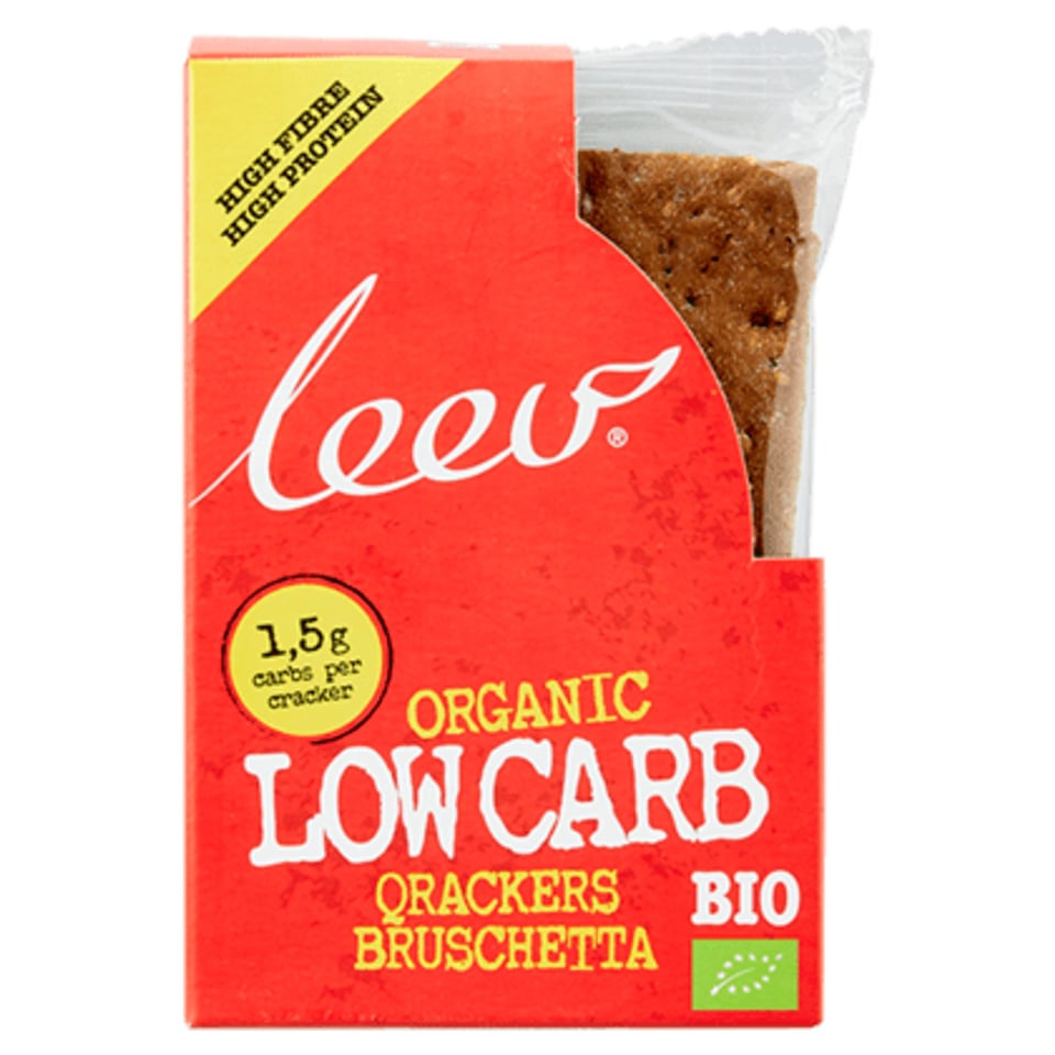 Leev Bio Low-Carb Qrackers Bruschetta