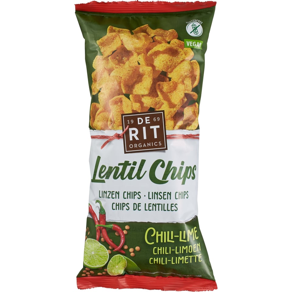 Linzenchips Chili & Lime