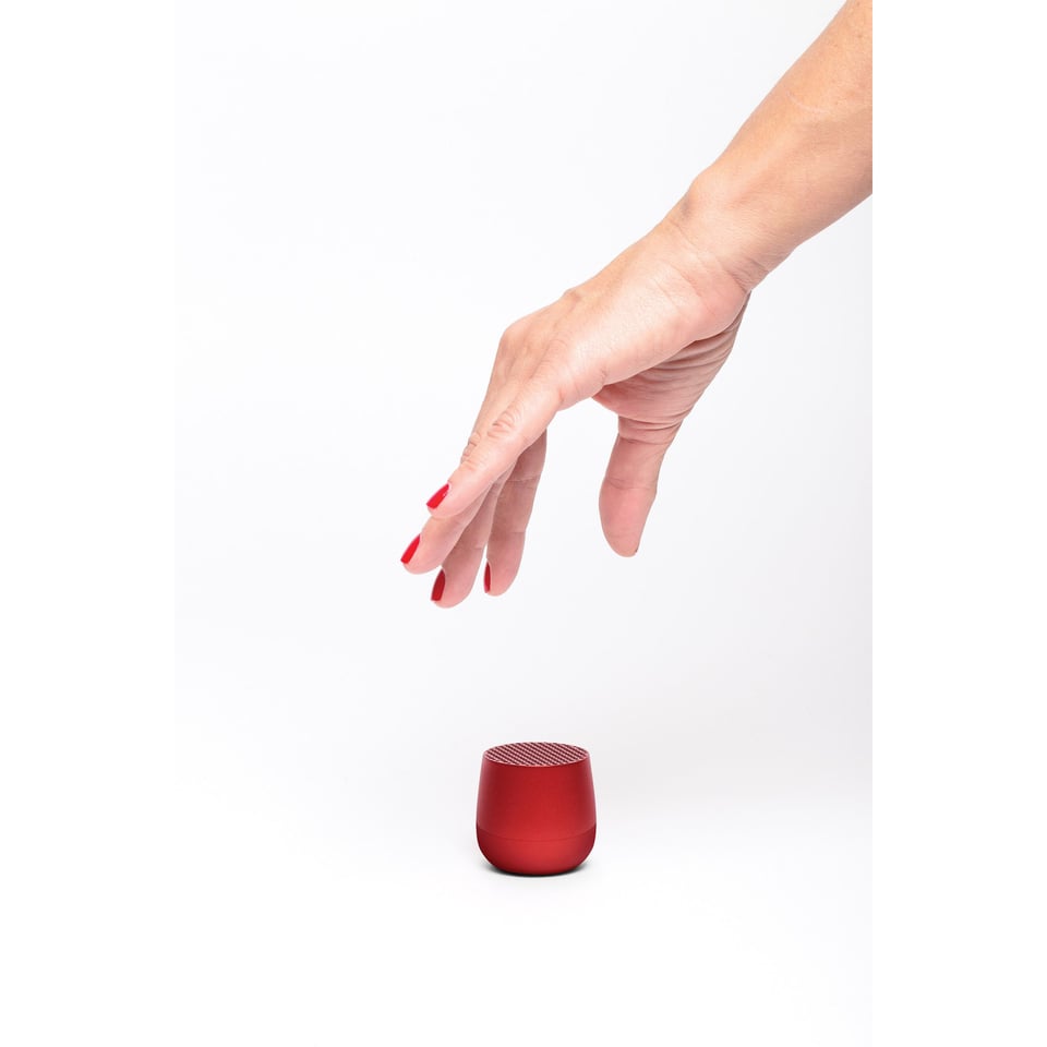 Lexon Mini Speaker Mino Rood